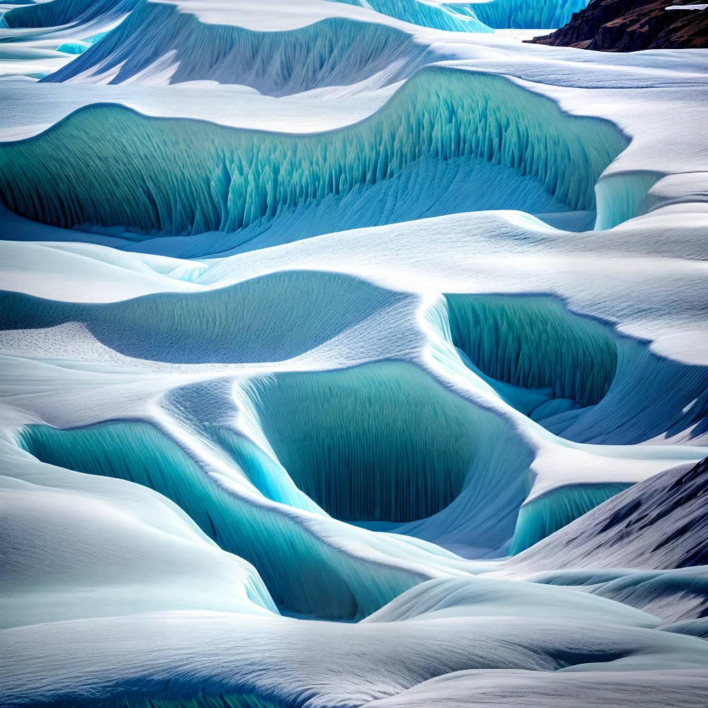 Desvendando os Sonhos: O que Significa Sonhar com Geleiras 2 Fotos glaciar azul beleza sonho