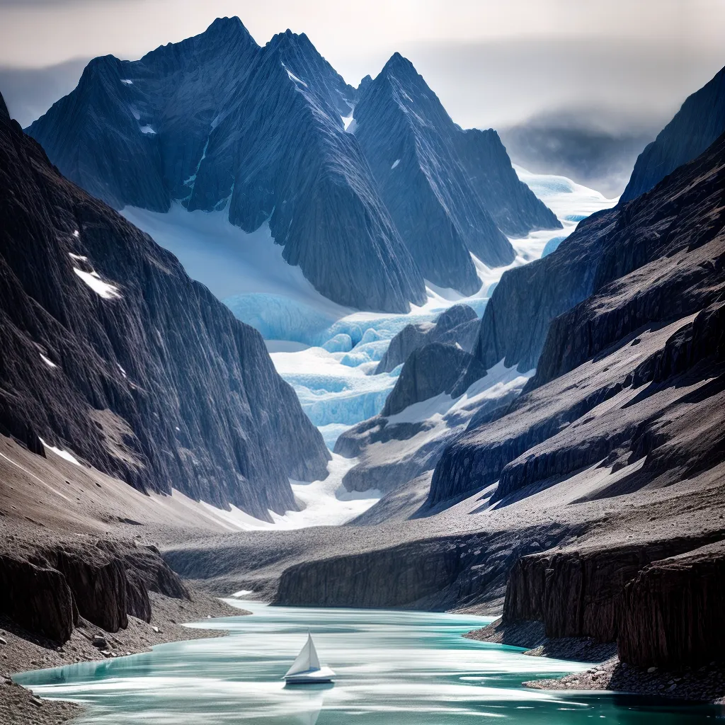 Desvendando os Sonhos: O que Significa Sonhar com Geleiras 5 Fotos glaciar montanhas lago azul sonho