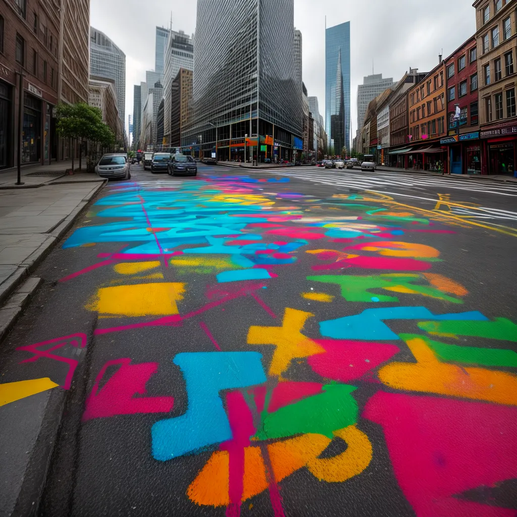 Tinta em Spray: O Que Significa Sonhar com Grafite e Arte Urbana 3 Fotos grafite cores arte urbana latas