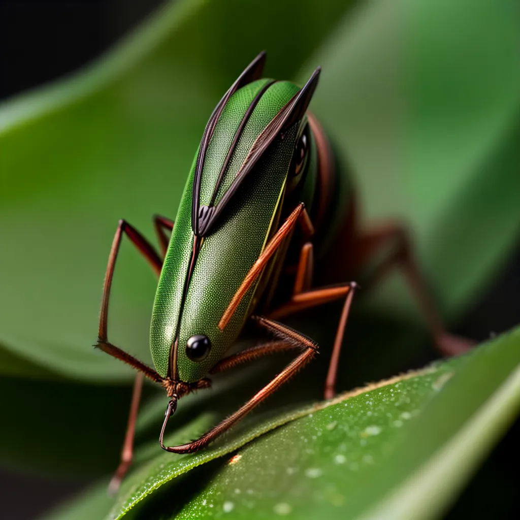 Insetos nos Sonhos: Qual o Significado de Sonhar com um Grilo? 3 Fotos grilo verde folha detalhes sonho