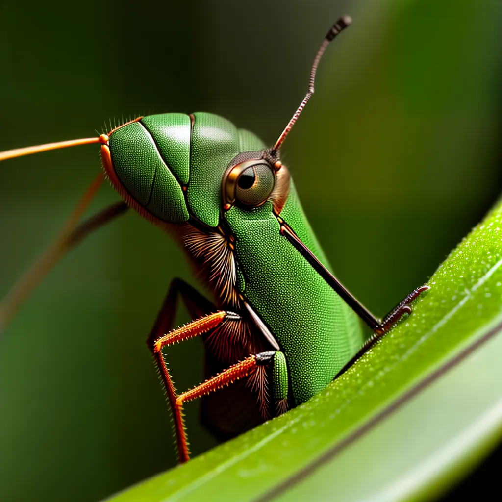 Gafanhotos e Sonhos: Qual o Significado de Sonhar com Ortópteros? 2 Fotos grilo verde folha sonhos