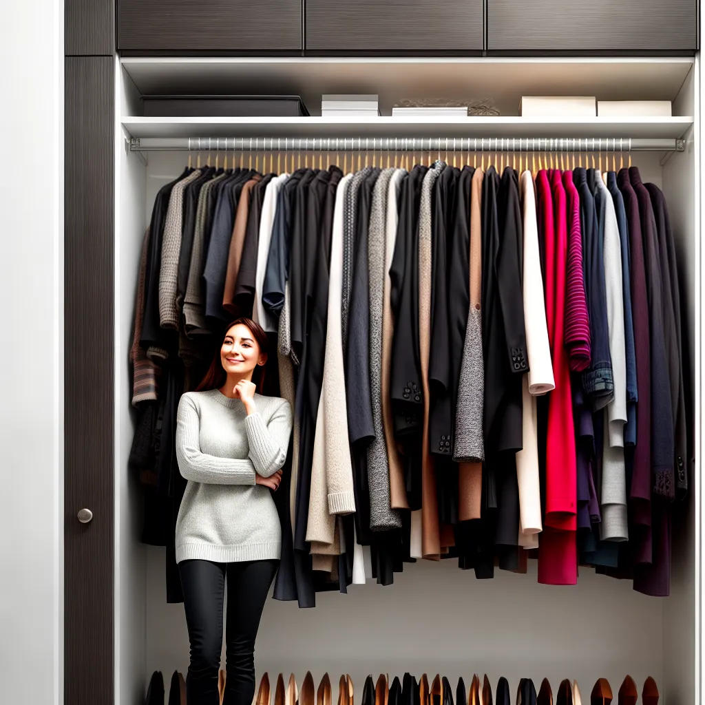 Armário de Roupas - Sonhos com guarda-roupa tem significado? 4 Fotos guarda roupa organizado felicidade