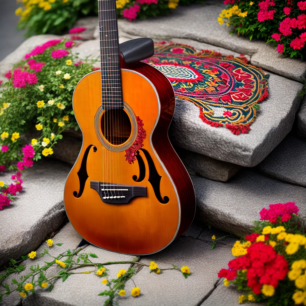 Descubra o Significado de Sonhar com uma Guitarra Portuguesa 2 Fotos guitarra portuguesa flores tradicao