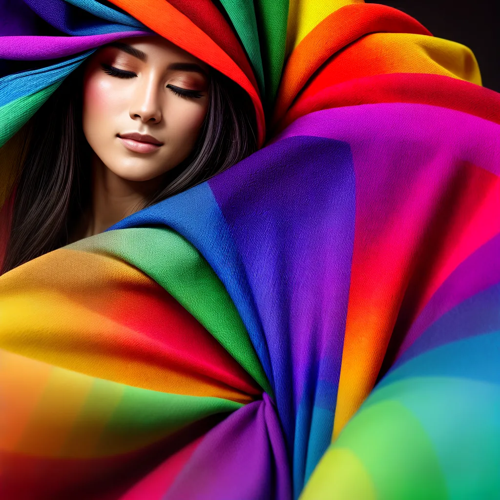 6. Harmonia Cromática: Explorando o Significado de Sonhar com Cromoni 2 Fotos harmonia cores olhos fechados