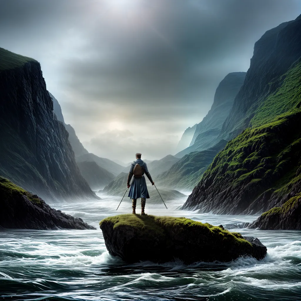 A simbologia dos sonhos de enchente e aventuras heroicas 2 Fotos heroi enchente solitario barco flutuante