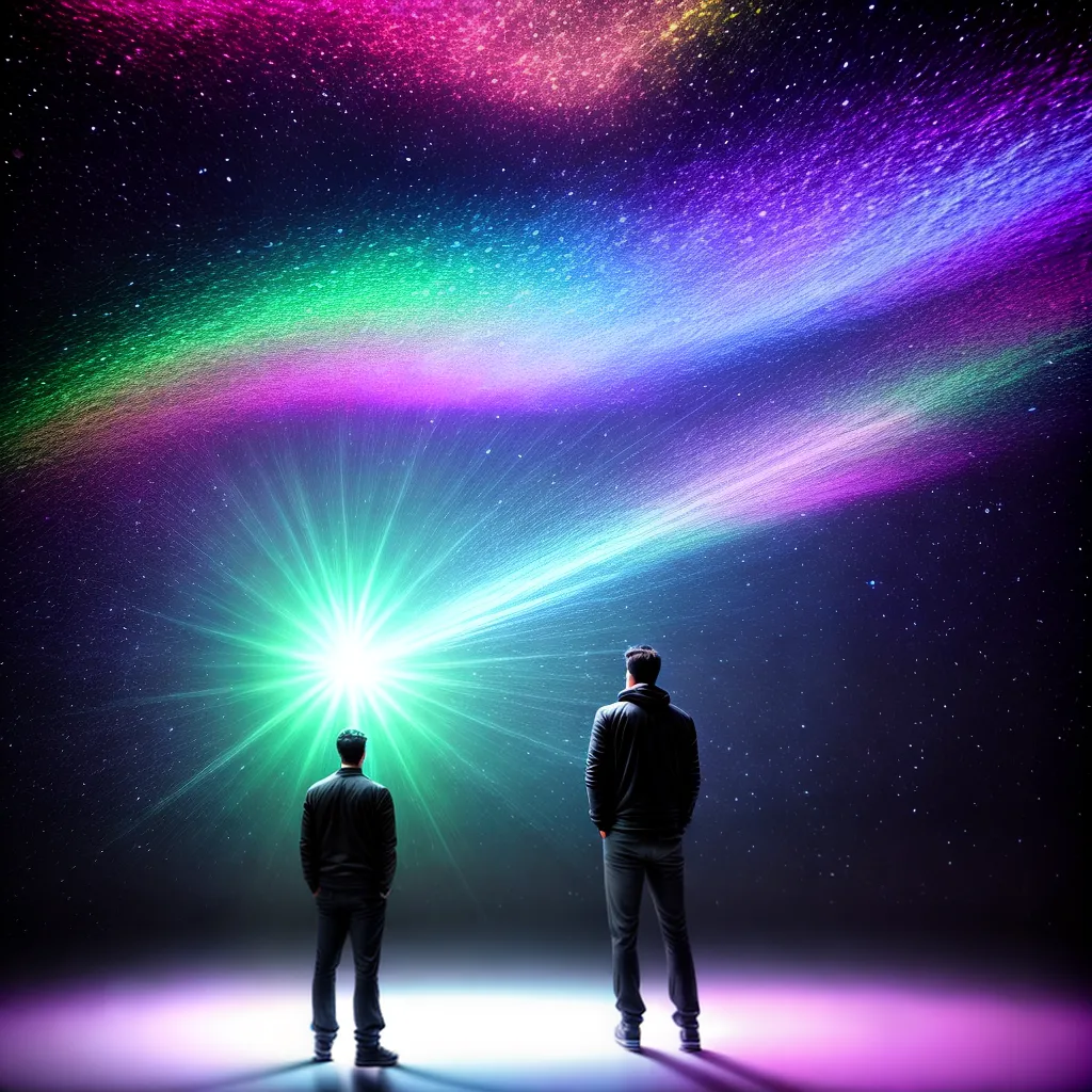 significado de sonhar com hologramas 4 Fotos holograma colorido fascinio