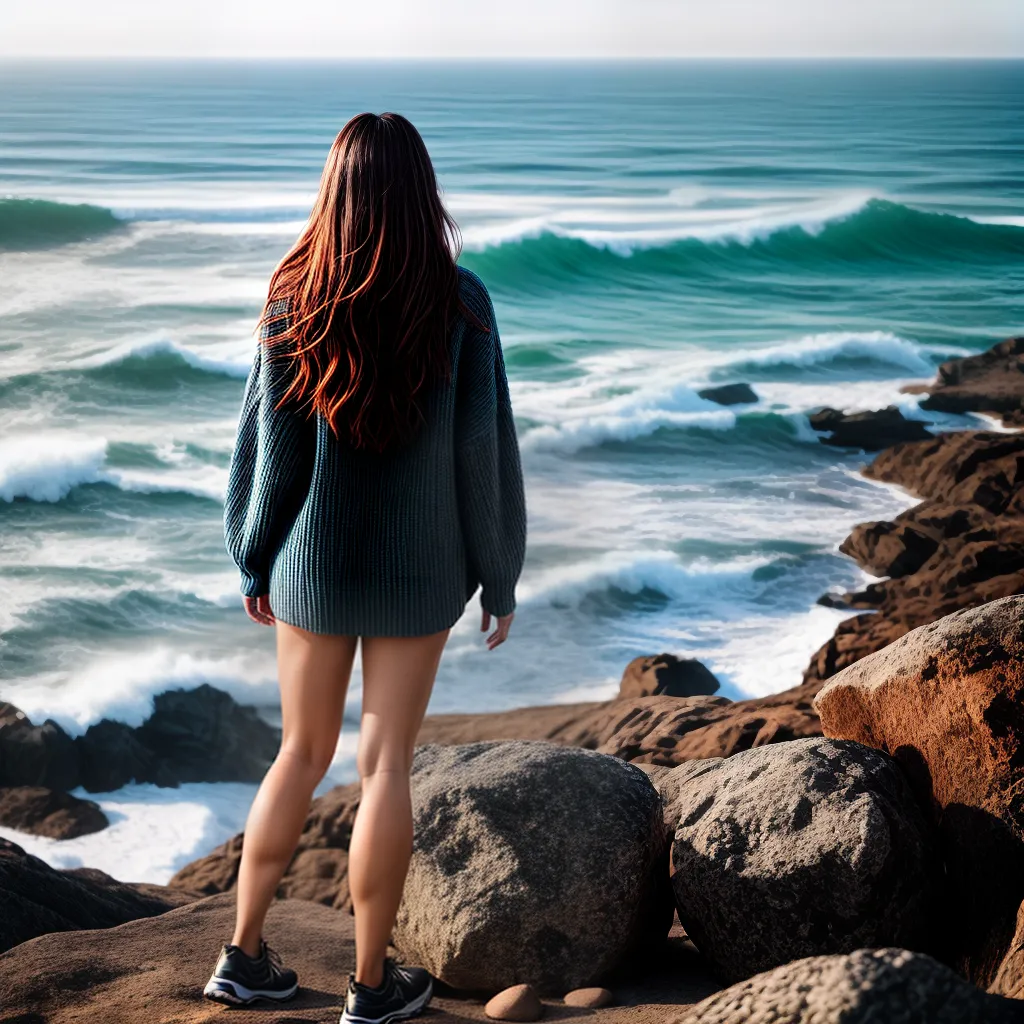 Fotos horizonte praia ondas sonhos