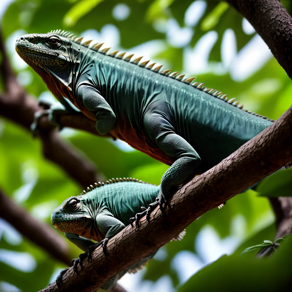 Fotos iguana descanso relaxamento vida