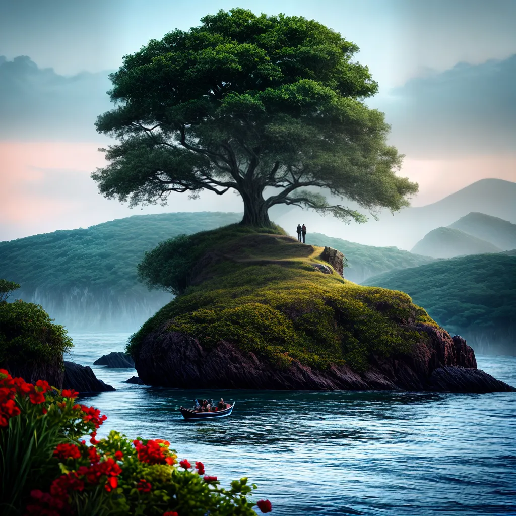 Náufragos no mundo dos sonhos: o que significa? 4 Fotos ilha nuvens criaturas castelo