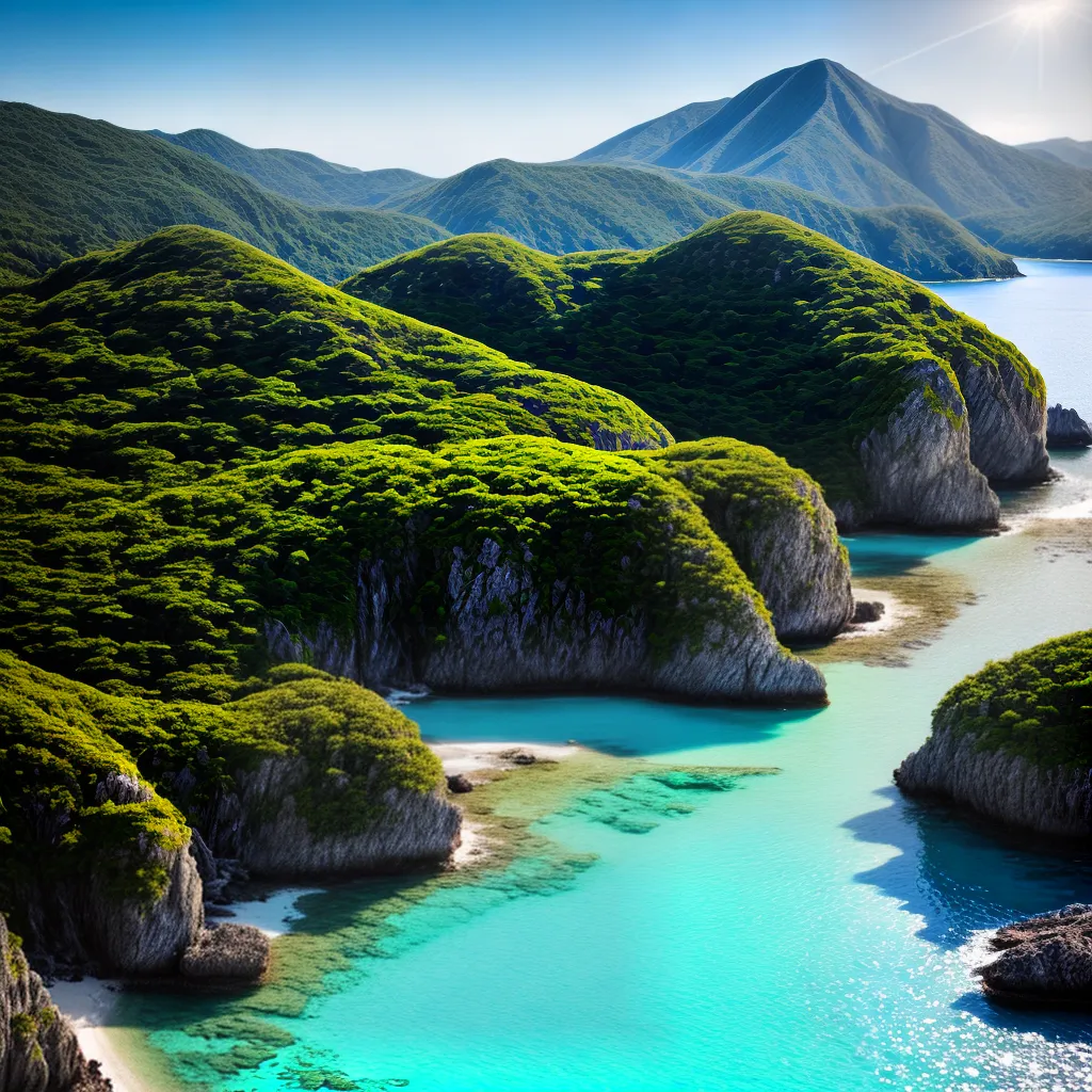 Ilhag dos sonhos: Saiba o que significa sonhar com uma ilha 2 Fotos ilha turquesa branca verde