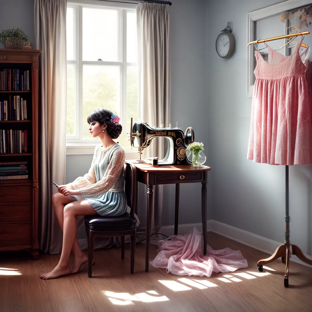 Ensopados Figurinistas: Analisando o que Significa Sonhar com Moda 3 Fotos ilustracao moda sonho tecido maquina