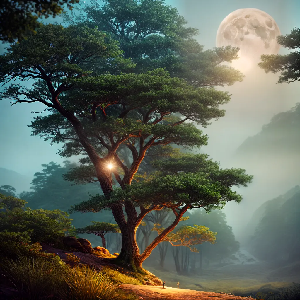 Fotos ilustracao sonhos floresta simbolos