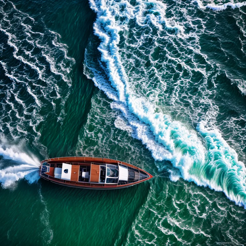 Fotos imagem sonho barco deriva mar agitado