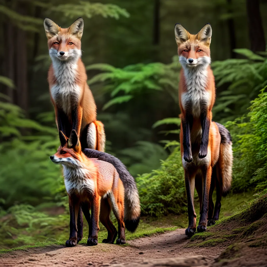 Fotos inari raposa serenidade floresta sol