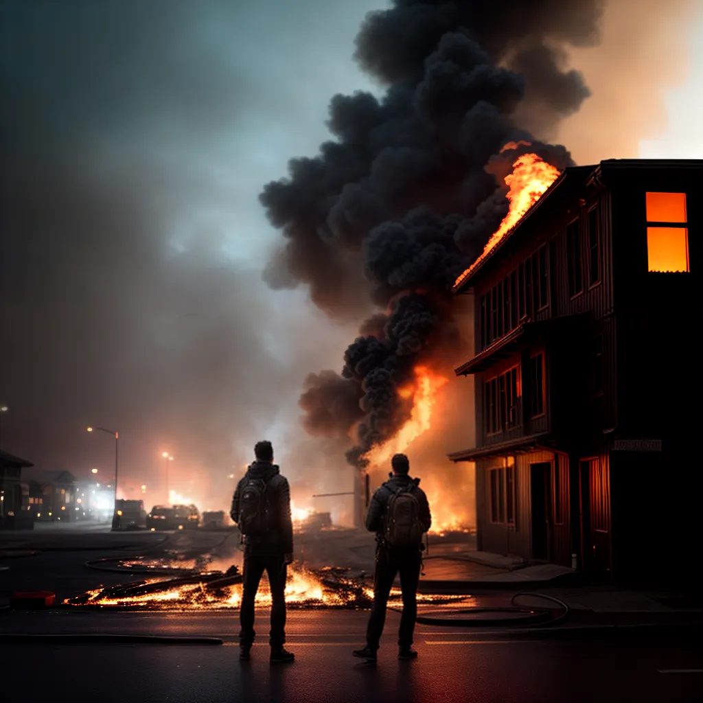 Descobrindo o Significado de Sonhar com Incêndio. 4 Fotos incendio caos incerteza