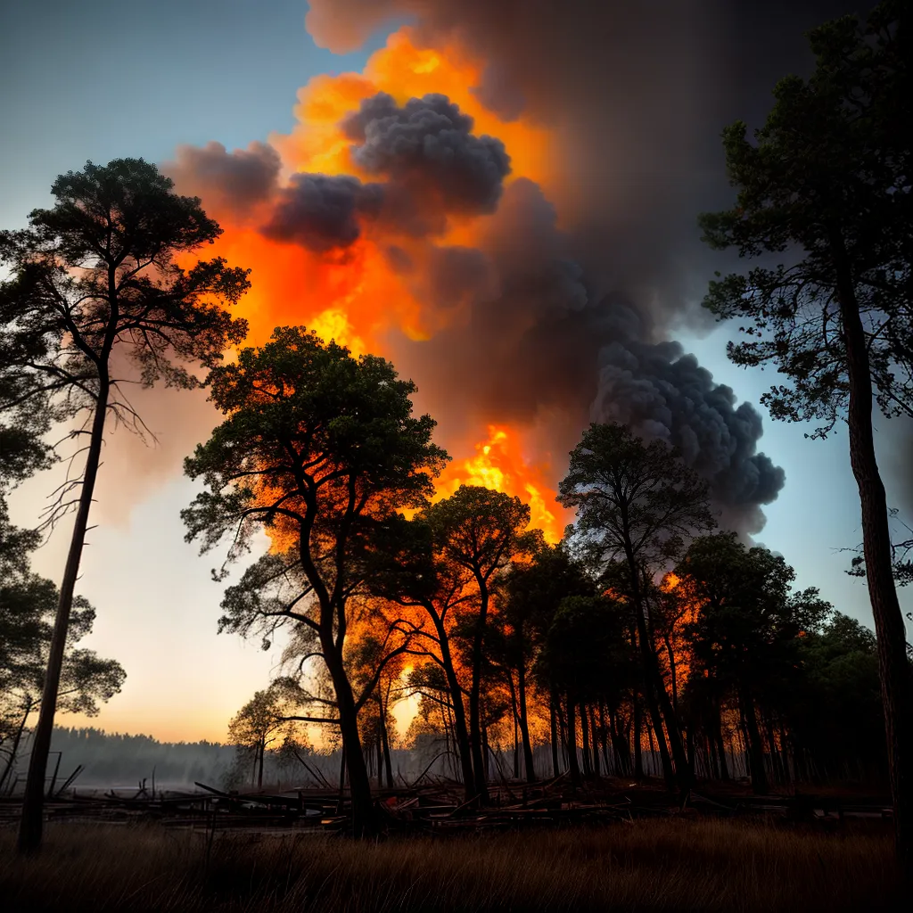Descubra o Significado de Sonhar com Queimadas Descontroladas 3 Fotos incendio devastador fogo floresta