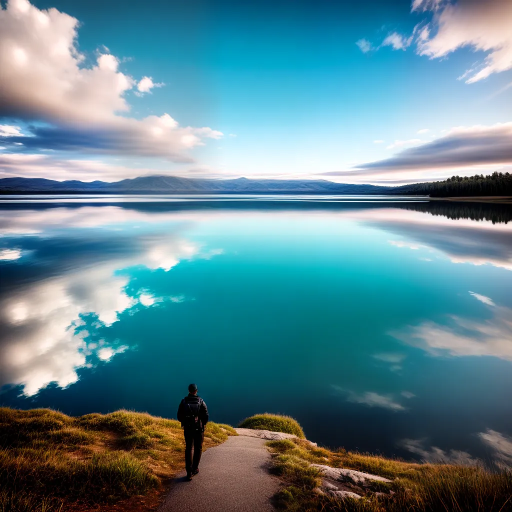 Significado de Sonhar com Água e Nuvens: Explicado 3 Fotos incerteza reflexo lago nuvens