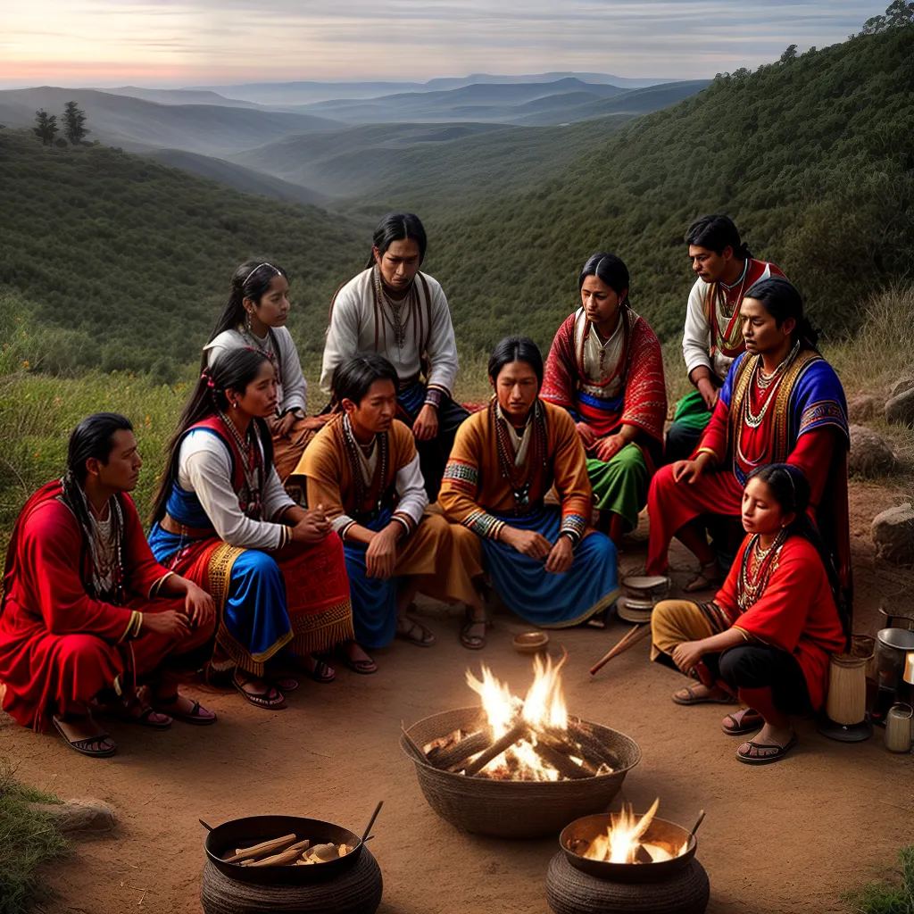 Nativos: Descubra o Verdadeiro Significado da Palavra 6 Fotos indigenas fogo tradicao cultura 1