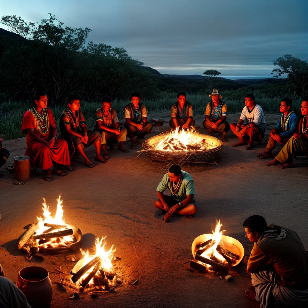 Nativos: Descubra o Verdadeiro Significado da Palavra 10 Fotos indigenas fogo tradicao cultura