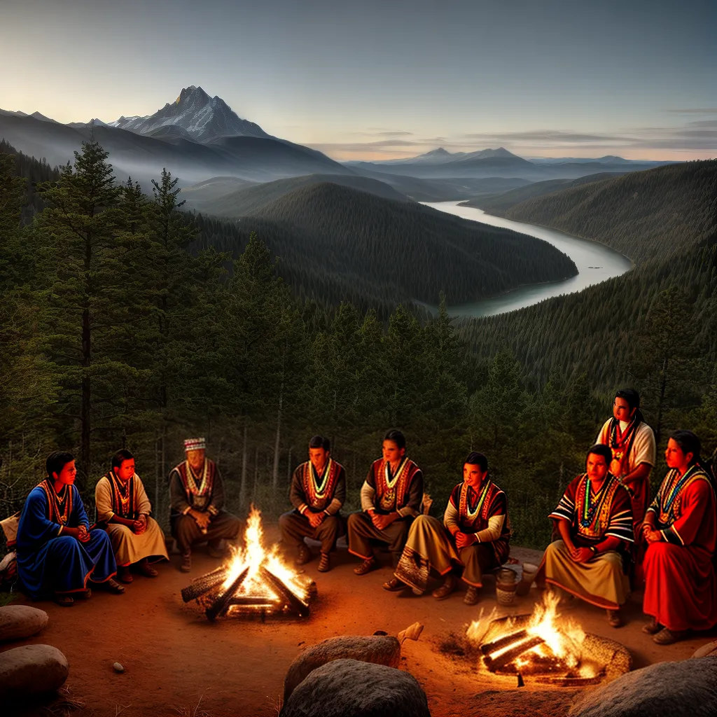 Fotos indigenas fogo tradicao natureza