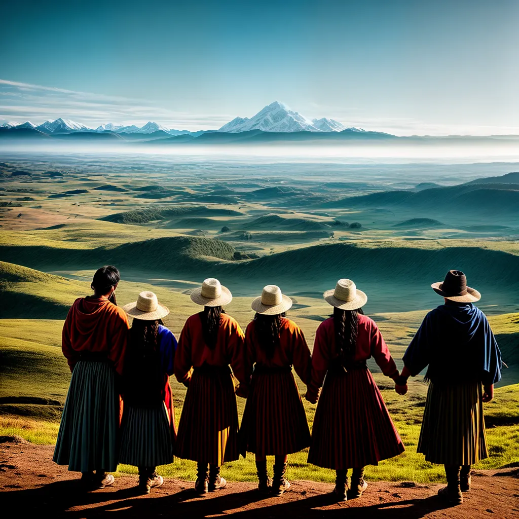 Nativos: Descubra o Verdadeiro Significado da Palavra 12 Fotos indigenas unidos montanhas ceu azul