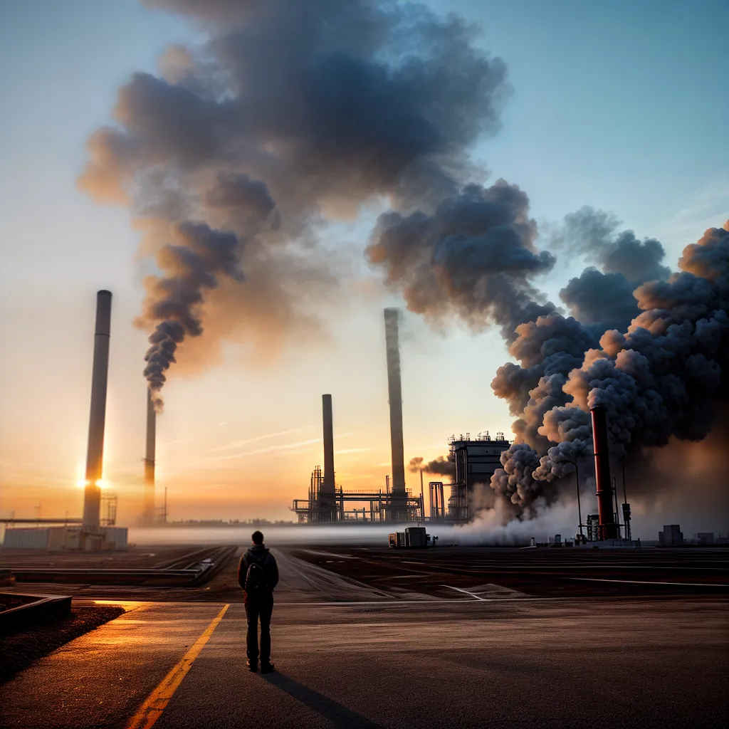 o Significado de Sonhar com Máquinas? 6 Fotos industria fumaca pessoa pequena