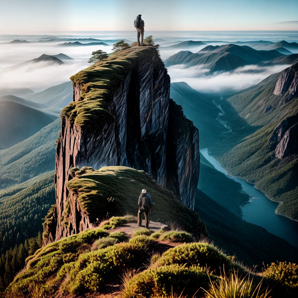 Infinitivismo em sonhos de vida selvagem: o que pode significar 3 Fotos infinitivismo trilha abismo paisagem