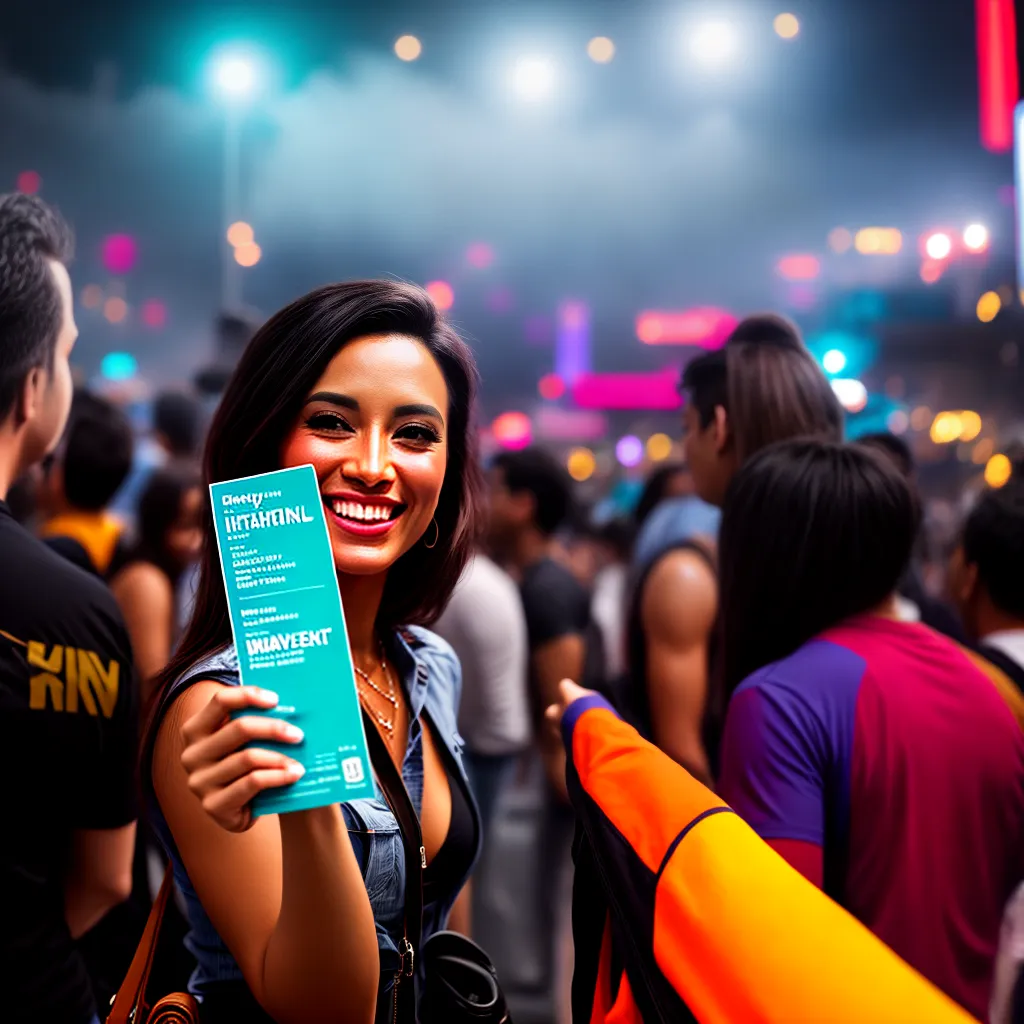 Compreenda o Significado de Sonhar com Ingressos e Danças 5 Fotos ingresso sorriso multidao festa