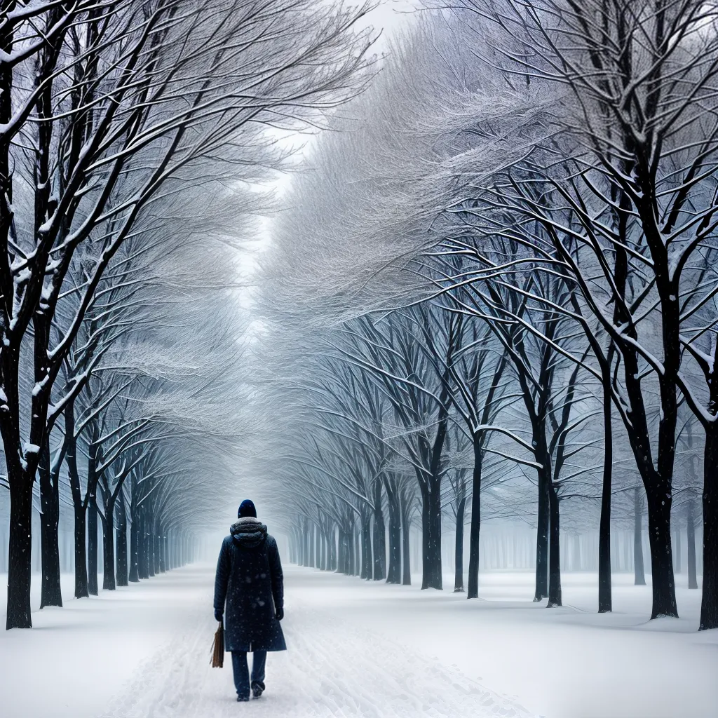 Desvendando o Mistério do Significado de Sonhar com Neve 6 Fotos inverno neve arvore solidao