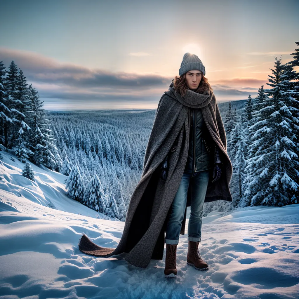 Fotos inverno solidao sonhador neve