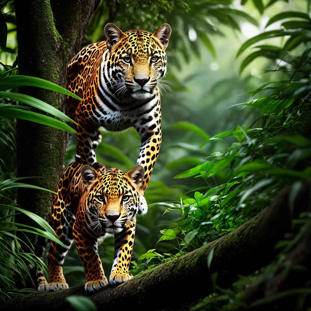 Fotos jaguar amazonia floresta misterio