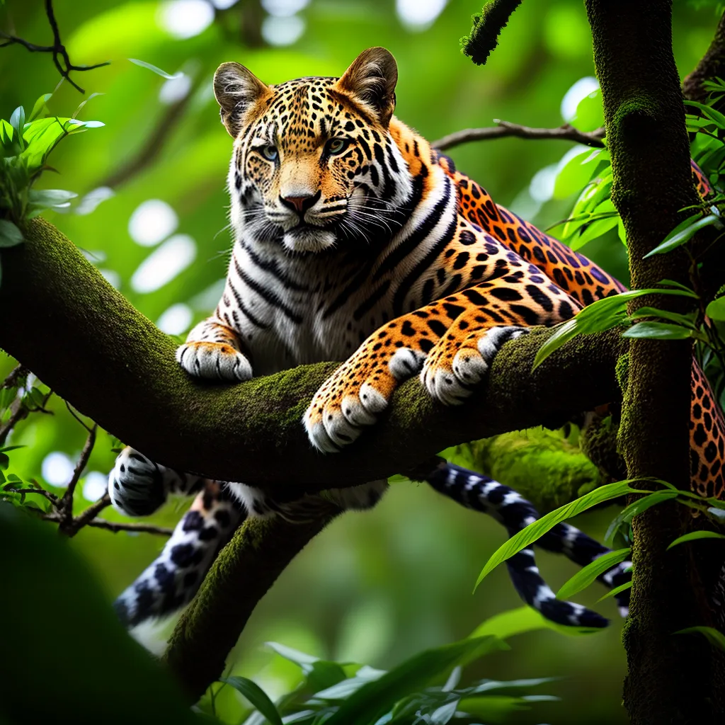 Fotos jaguar floresta brasil natureza