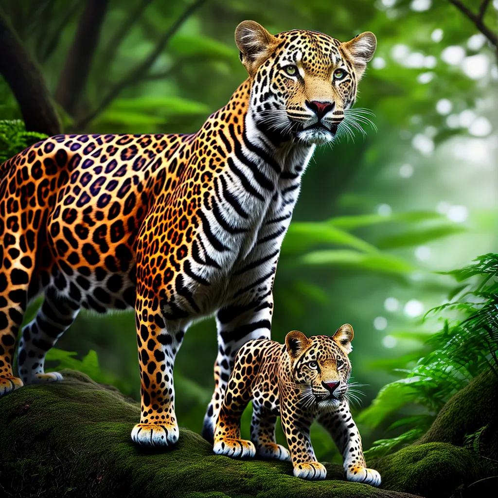 A Selva dos Sonhos: Desvendando o Significado de Sonhar com Onça-pintada e Leopardo 5 Fotos jaguar leopardo jungla folhagem poder