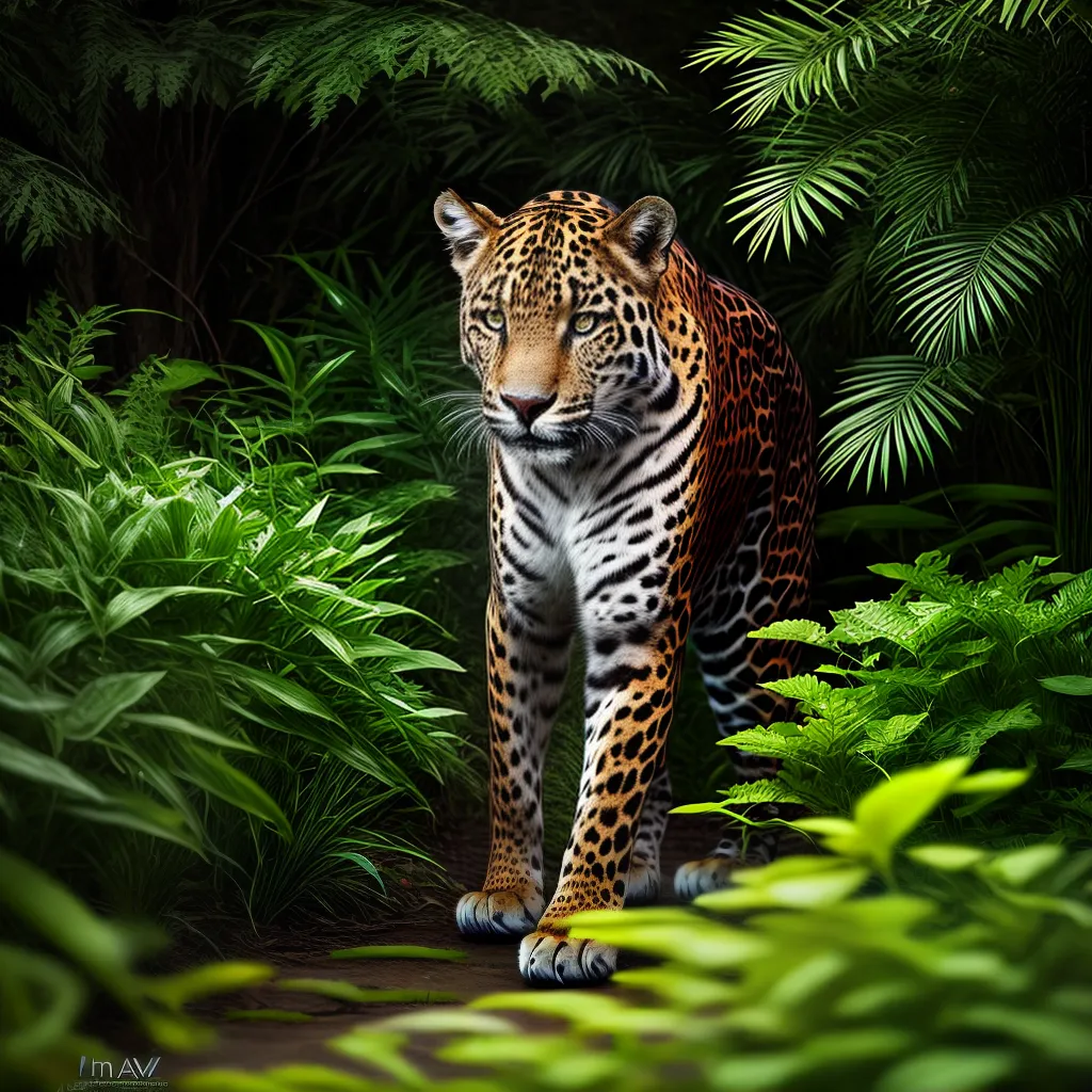 Livramento: descubra o que significa sonhar com onça-pintada. 3 Fotos jaguar majestoso jungle verde mistico