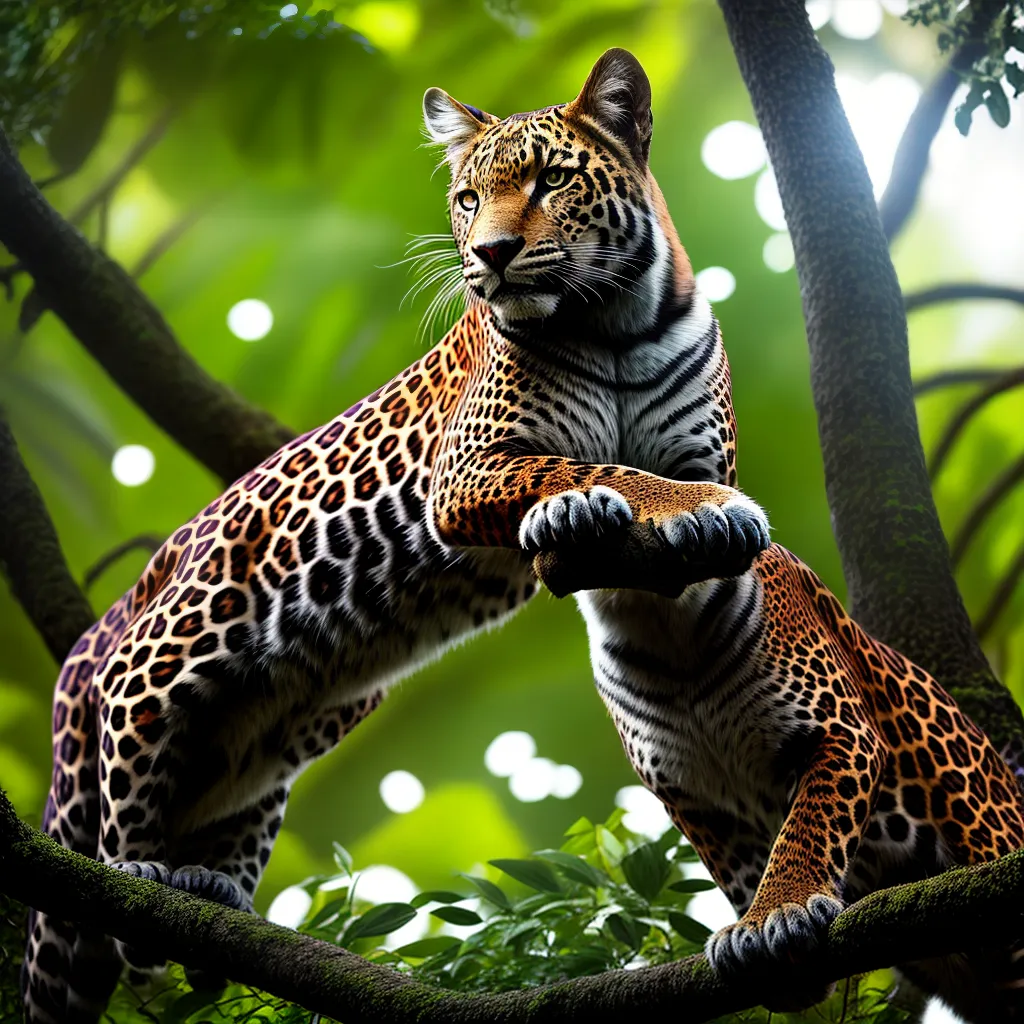 Descubra o Significado de Sonhar com a Natureza Selvagem. 4 Fotos jaguar selva folhagem natureza