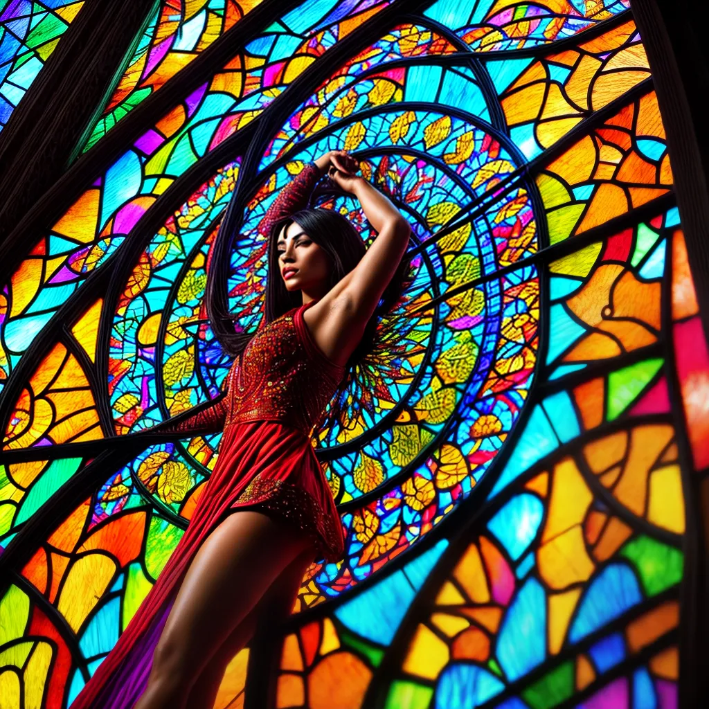Fotos janela vitrais cores sonho arte