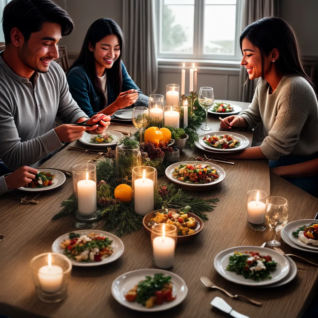 Interpretando o Significado de Sonhar com um Jantar em Família 4 Fotos jantar familia acolhedor velas amor