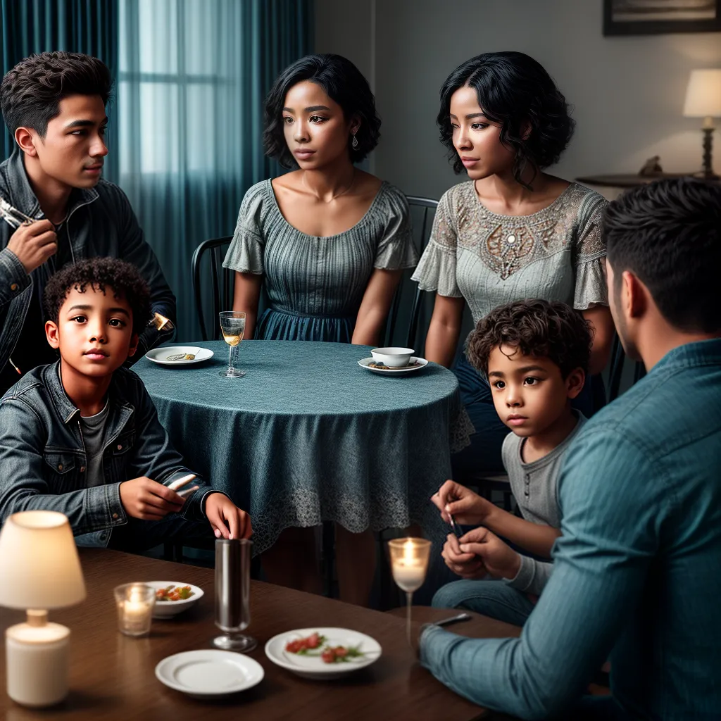 Sonhos Recorrentes: O que Significam para Sua Família? 4 Fotos jantar familia sonho recorrente