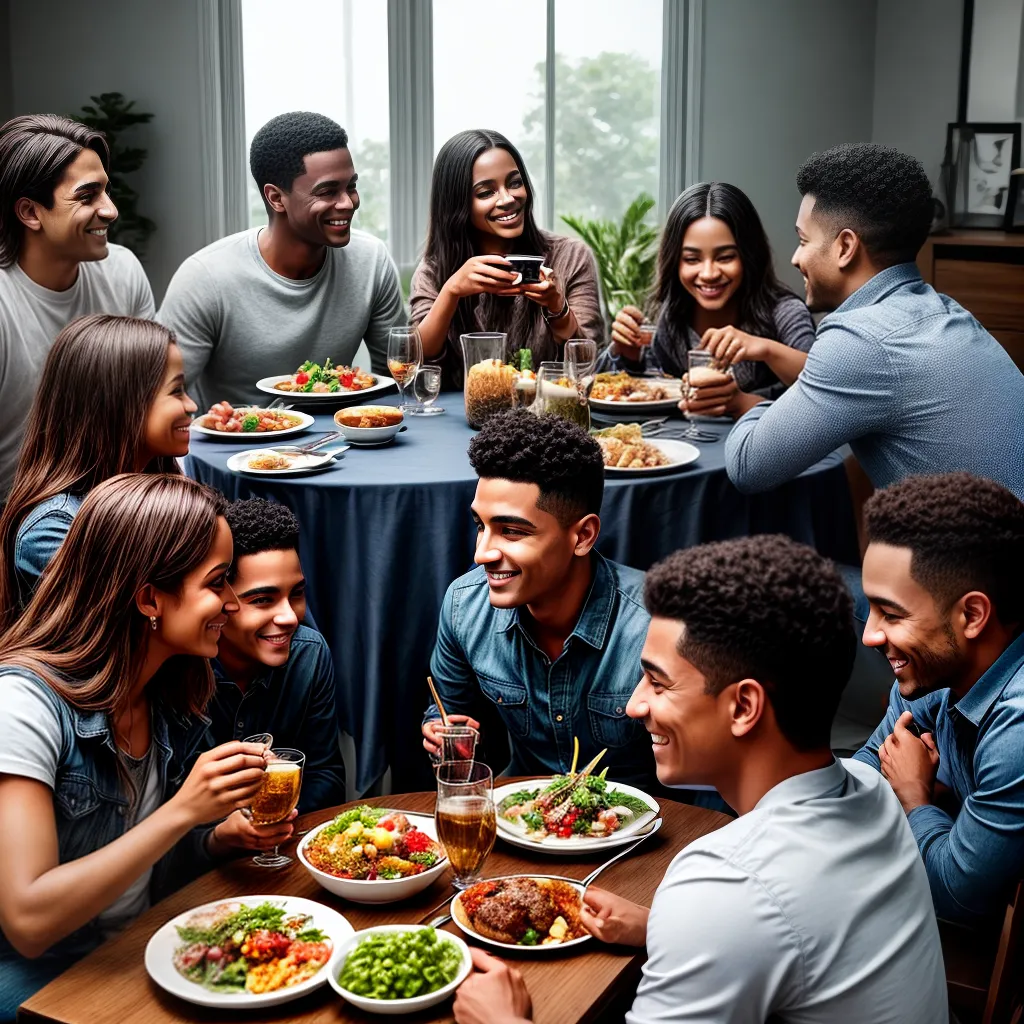 Título do Blog: Interpretação dos Sonhos: Significado de Sonhar com a Família 4 Fotos jantar familia sorrisos sonho