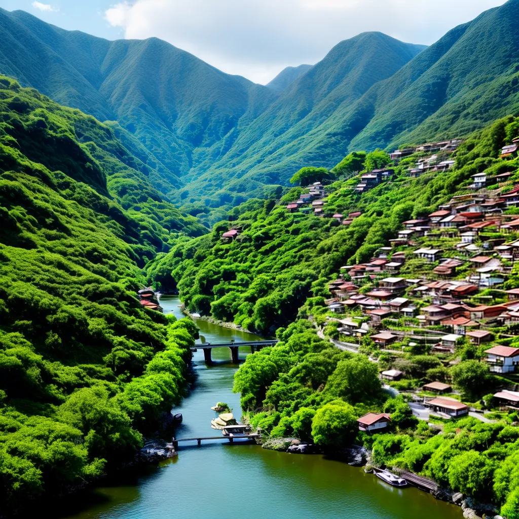 Descubra o Significado de Sonhar com a Cidade de Japeri 2 Fotos japeri montanhas rio casa cores