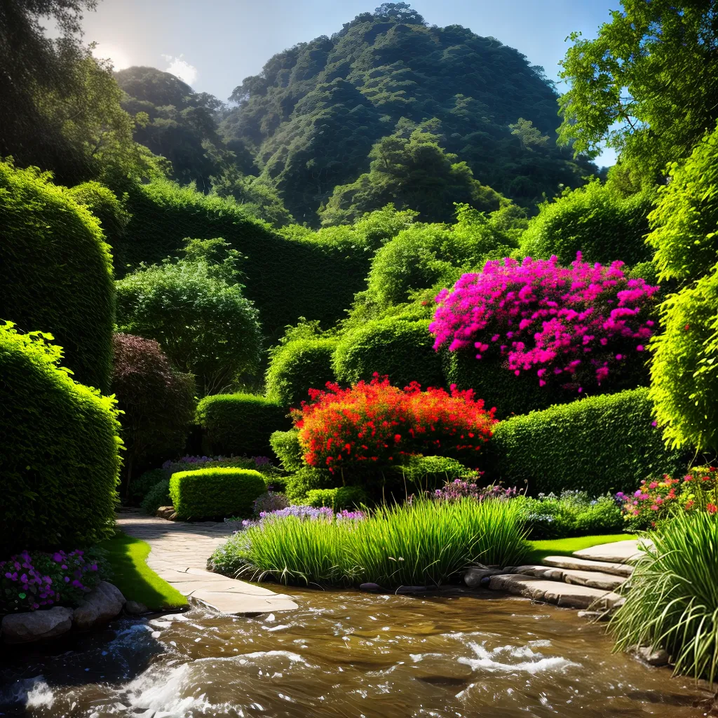 Sonhos e Flores: O Significado de Sonhar com Jardim. 5 Fotos jardim colorido aspiracoes transformacao