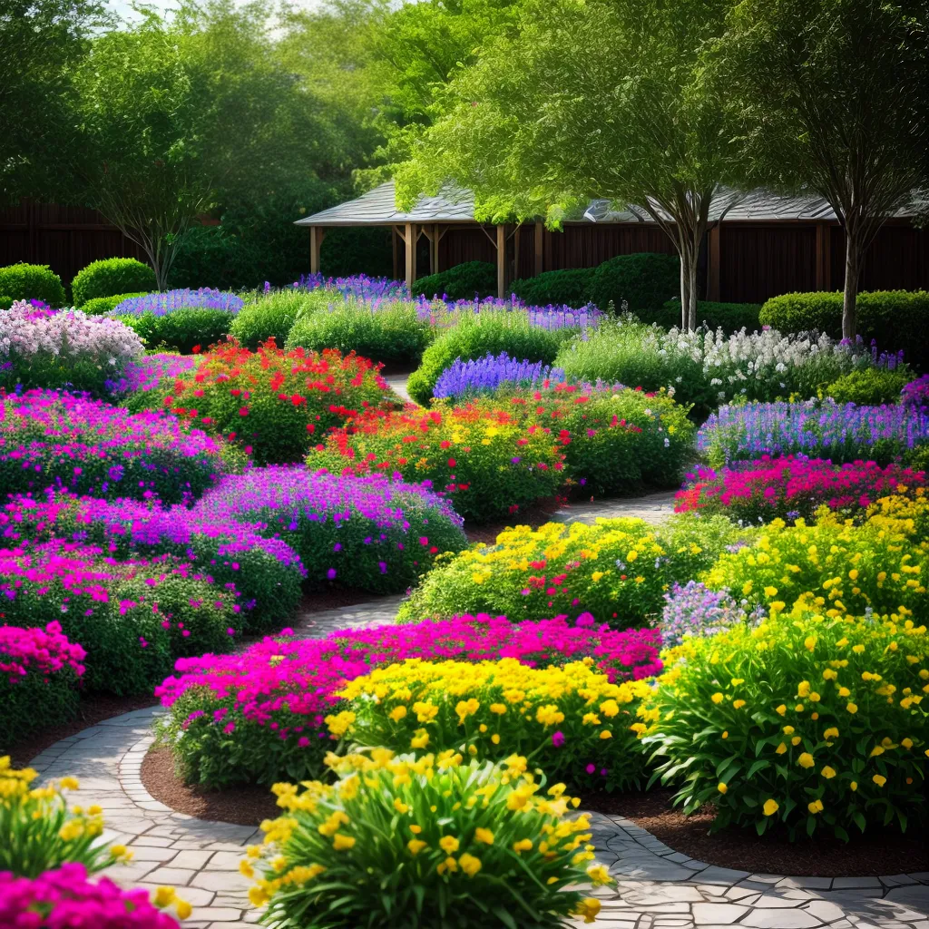 Descubra os Significados por Trás dos Sonhos com Jardins Florescentes 4 Fotos jardim colorido crescimento renovacao