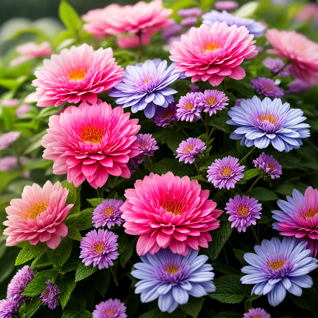 Fotos jardim colorido flores cultivo vida