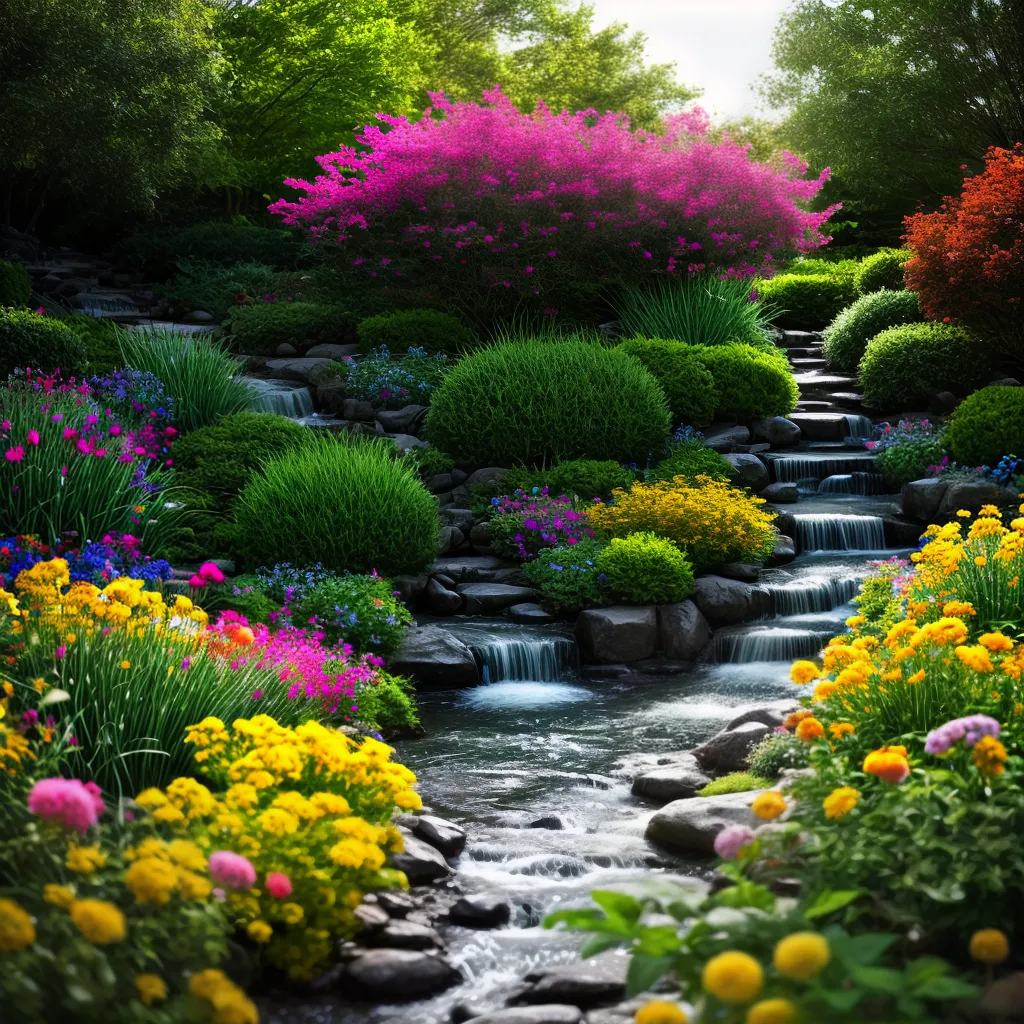 Desvendando o Significado de Sonhar com Paisagismo 2 Fotos jardim colorido paisagismo paz