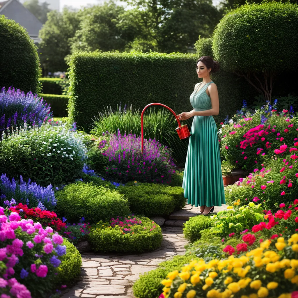 Tudo o que seu sonho com regador revela sobre sua vida no jardim 2 Fotos jardim colorido regador sonhos