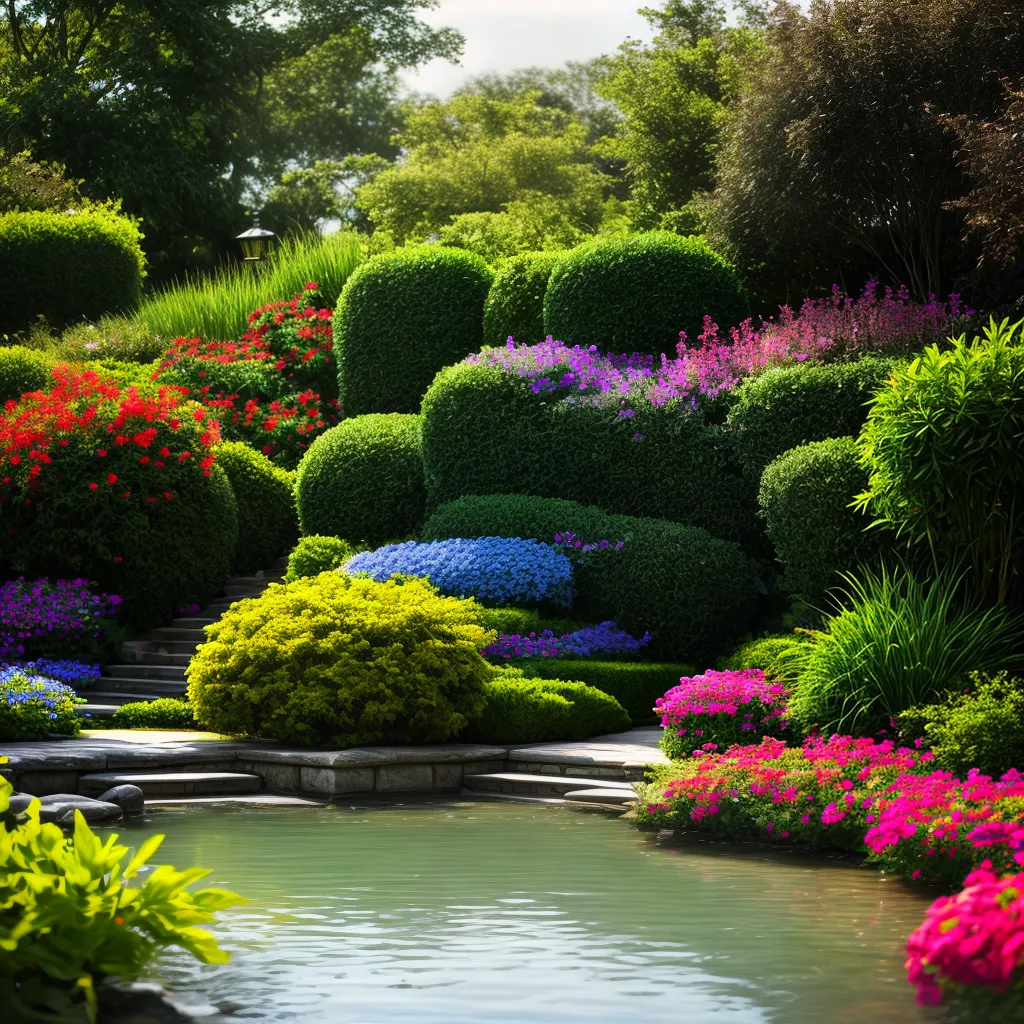 Sonhos e Flores: O Significado de Sonhar com Jardim. 6 Fotos jardim colorido sereno caminhada paz