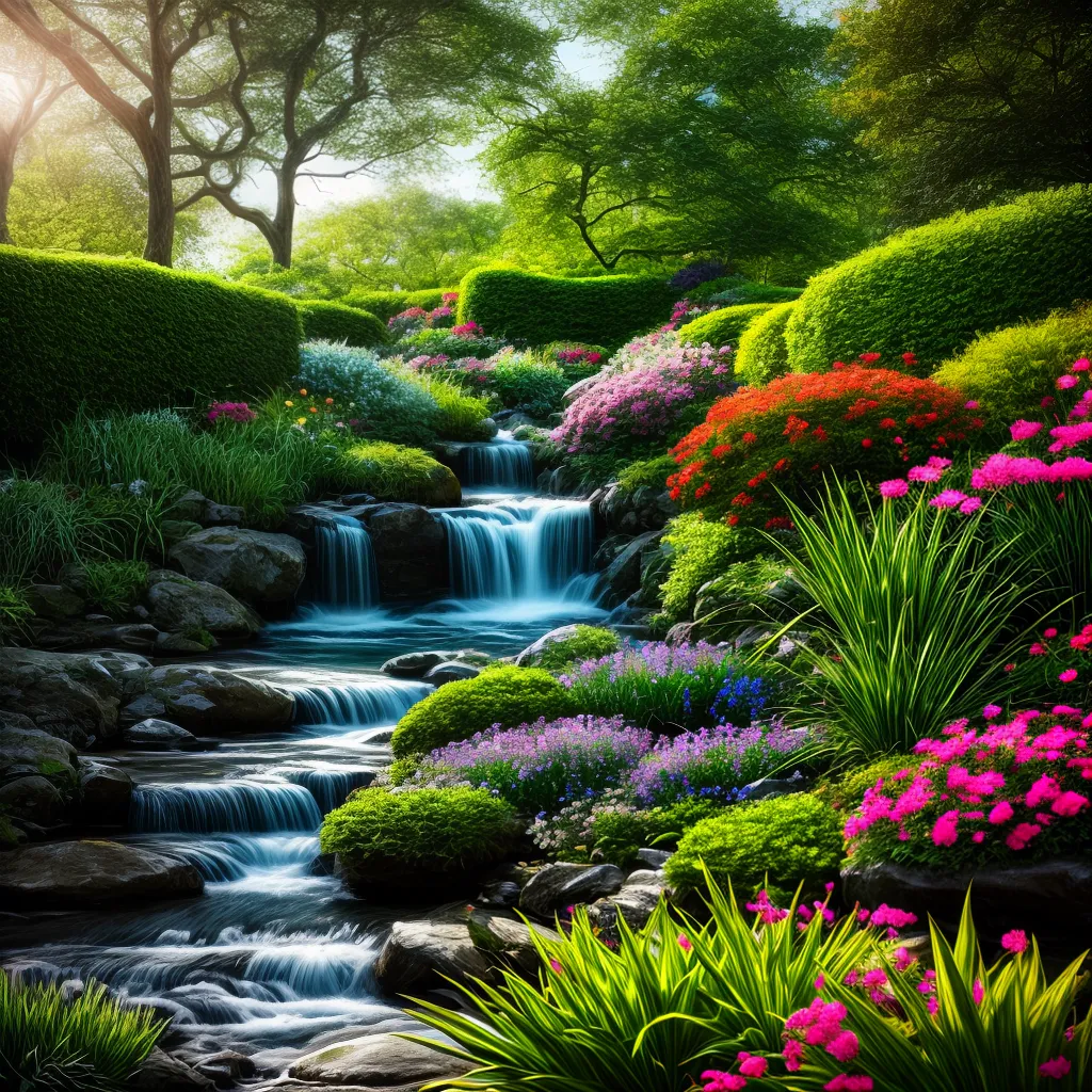 Jardim dos Sonhos: A Interpretação de Sonhar com Flores e Plantas 6 Fotos jardim colorido sereno flores crescimento