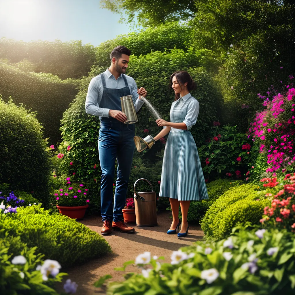 Tudo o que seu sonho com regador revela sobre sua vida no jardim 4 Fotos jardim cuidado rega crescimento