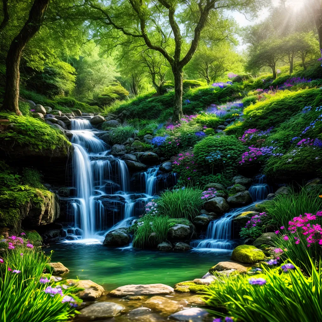 Paisagismo dos sonhos: criando um jardim mágico 2 Fotos jardim encantado caminho aromatizado