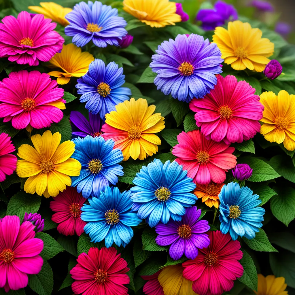 Descubra a Flora Exótica dos seus Sonhos e Seus Significados 4 Fotos jardim exotico flores coloridas